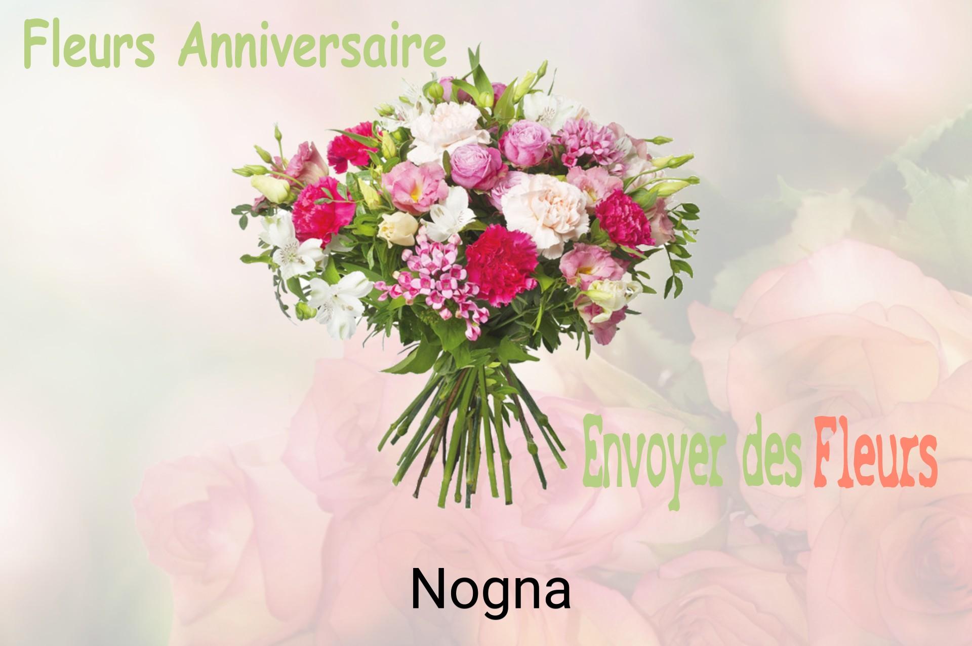 Bouquet de fleurs d’anniversaire livré à Nogna
